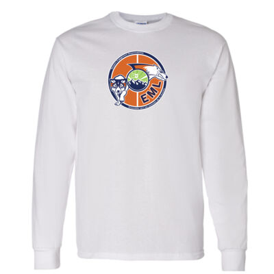 Gildan Unisex Wolves Printed Long Sleeve Thumbnail