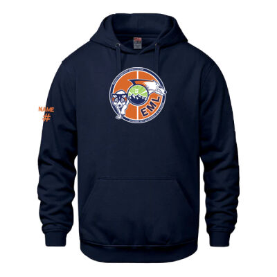 Vault Unisex Wolves Printed Hoodie Thumbnail