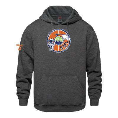 Vault Unisex Wolves Printed Hoodie Thumbnail