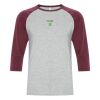 ATC0822 - EUROSPUN RING SPUN BASEBALL TEE Thumbnail